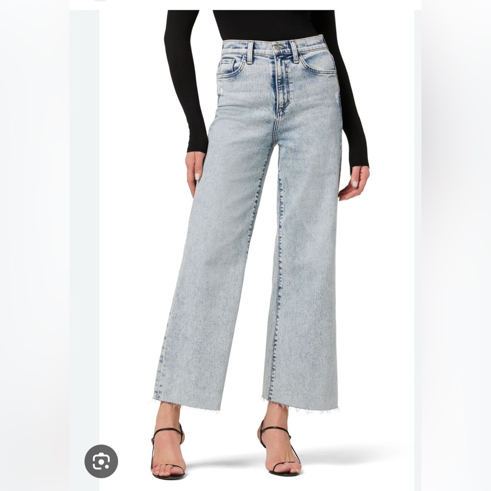 Joe’s Jeans (Mia Style) High Rise Wide Ankle Jeans - Sz 28